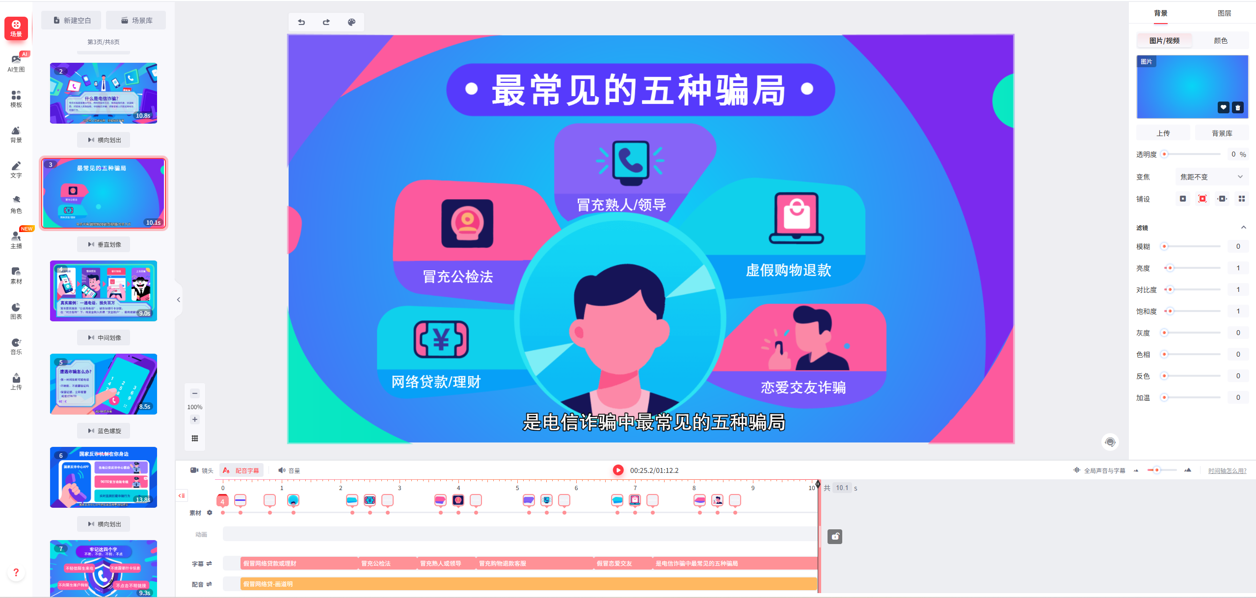 来画Doratoon编辑器：修改MG动画画面与时间轴.png