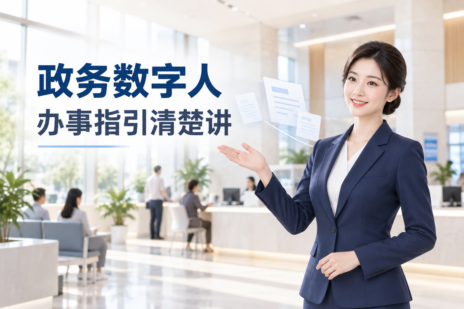 告别纸质折页：来画数字人播报赋能政务办事指引